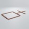 Ekena Millwork Medium Burnett Decorative Fretwork Wood Wall Panels, Walnut, 28 7/8"W x 15 3/8"H x 3/8"T WALW16X16X0375BURWA - alternate 5